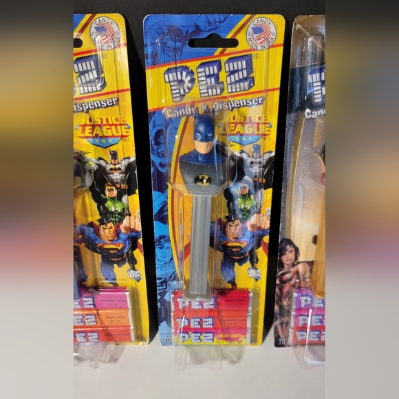 Pez Dispensers Lot Of 5 Unopened Superman Batman Wonder Women Nemo Sparrow - Picture 4 of 7